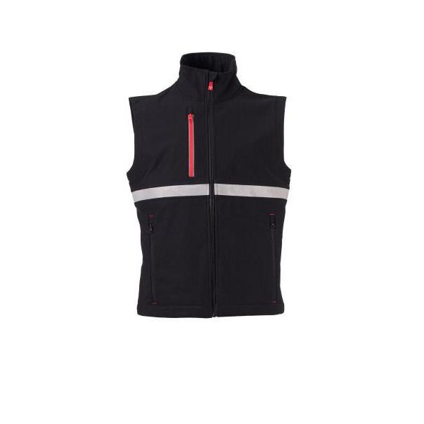 Gilet da Lavoro Payper Wise Vest AY 7656 Multitasche Softshell Stretch