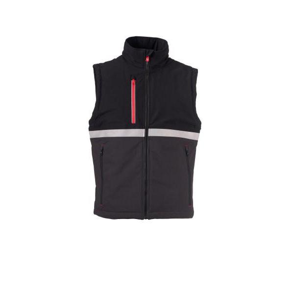 Gilet da Lavoro Payper Wise Vest Lite Pad AY 7657 Multitasche Softshell Stretch
