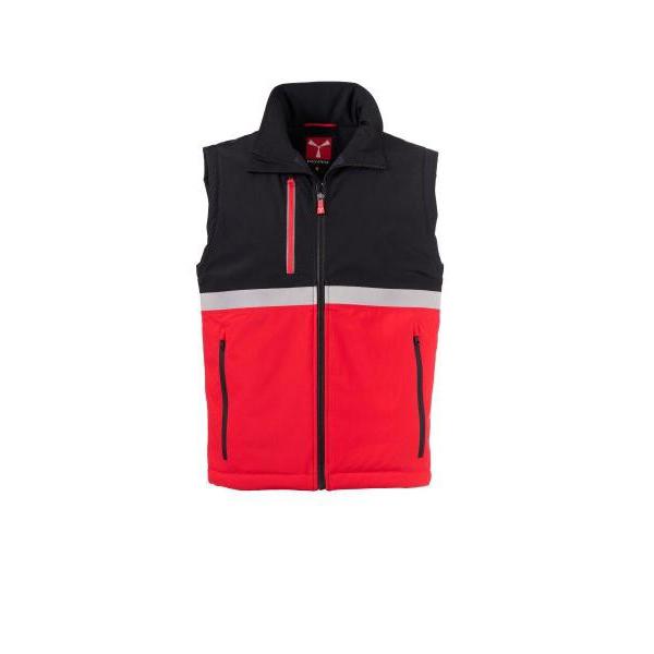 Gilet da Lavoro Payper Wise Vest Lite Pad AY 7657 Multitasche Softshell Stretch