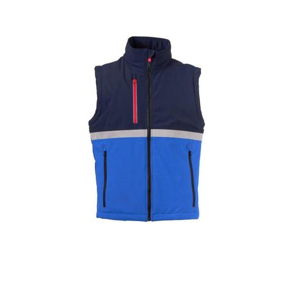 Gilet da Lavoro Payper Wise Vest Pad AY 7283 Multitasche Softshell Stretch