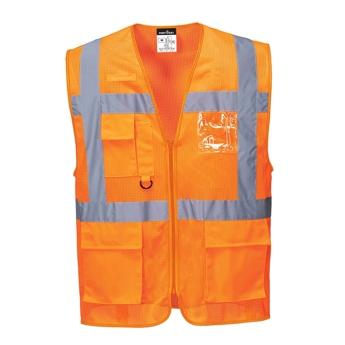 Gilet da Lavoro Portwest Alta Visibilit� ES376 Multitasche