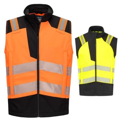 Gilet da Lavoro Portwest Alta Visibilit� FR719 Softshell Impermeabile Ignifugo