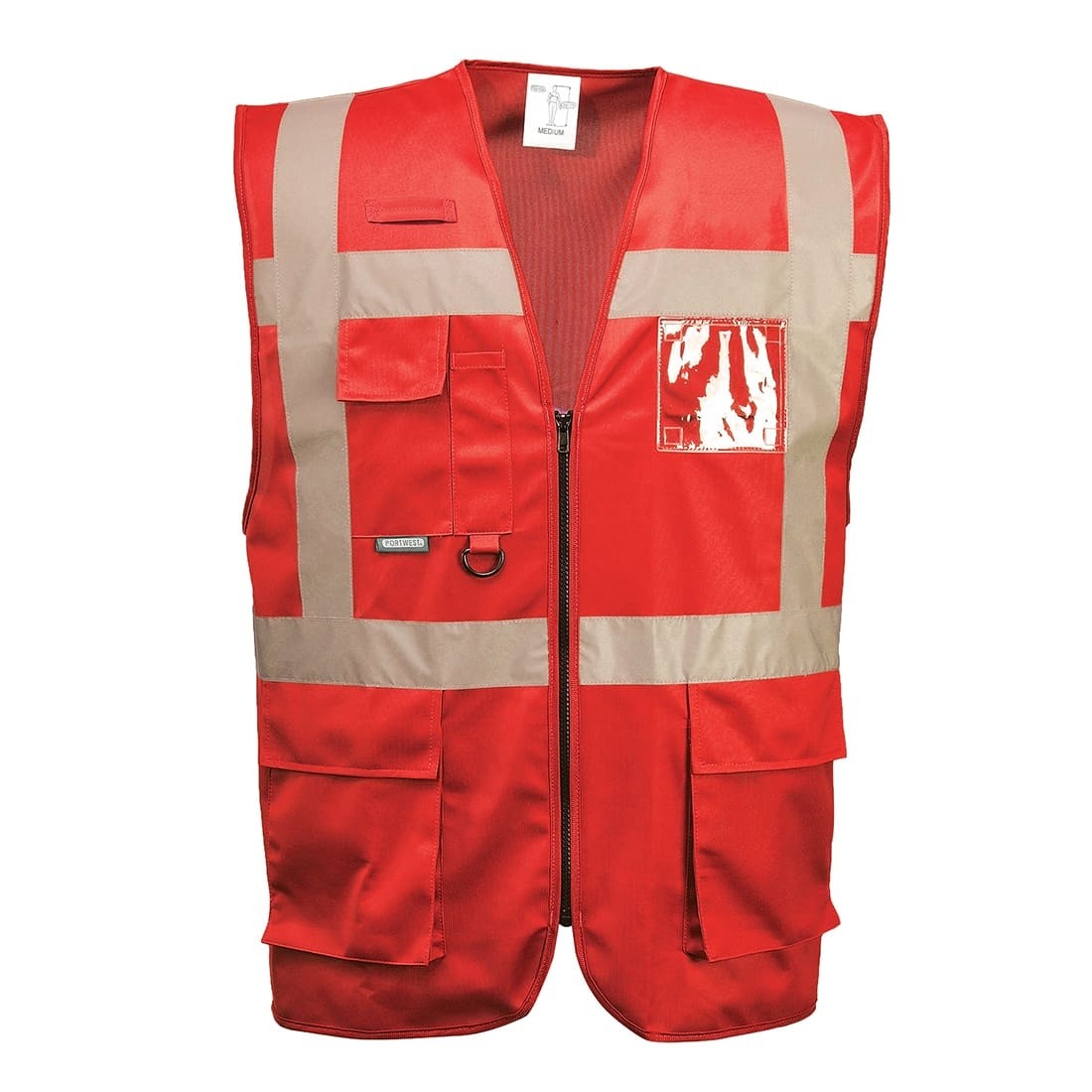 Gilet da Lavoro Portwest Alta Visibilit� Iona Executive Multitasche F476