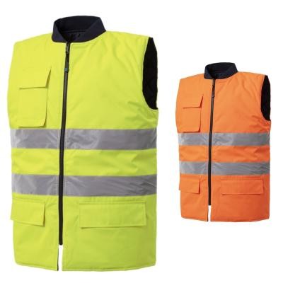 Gilet da Lavoro Rossini Jim Hi-Vis reversibile HH233 Alta Visibilit�