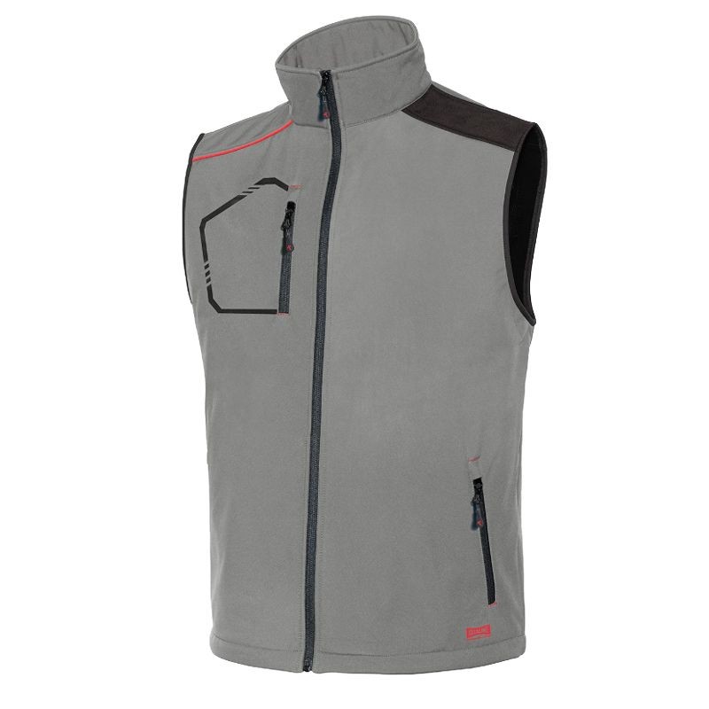 Gilet da lavoro Softshell Multitasche Kiddy Issa line 04506B