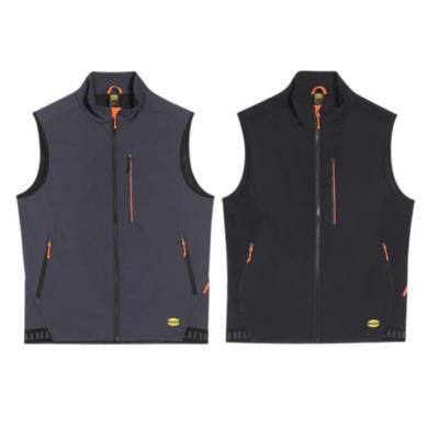 Gilet da Lavoro Stretch Multitasche Zip Intera Diadora Utility Vest Shadow 702.182038