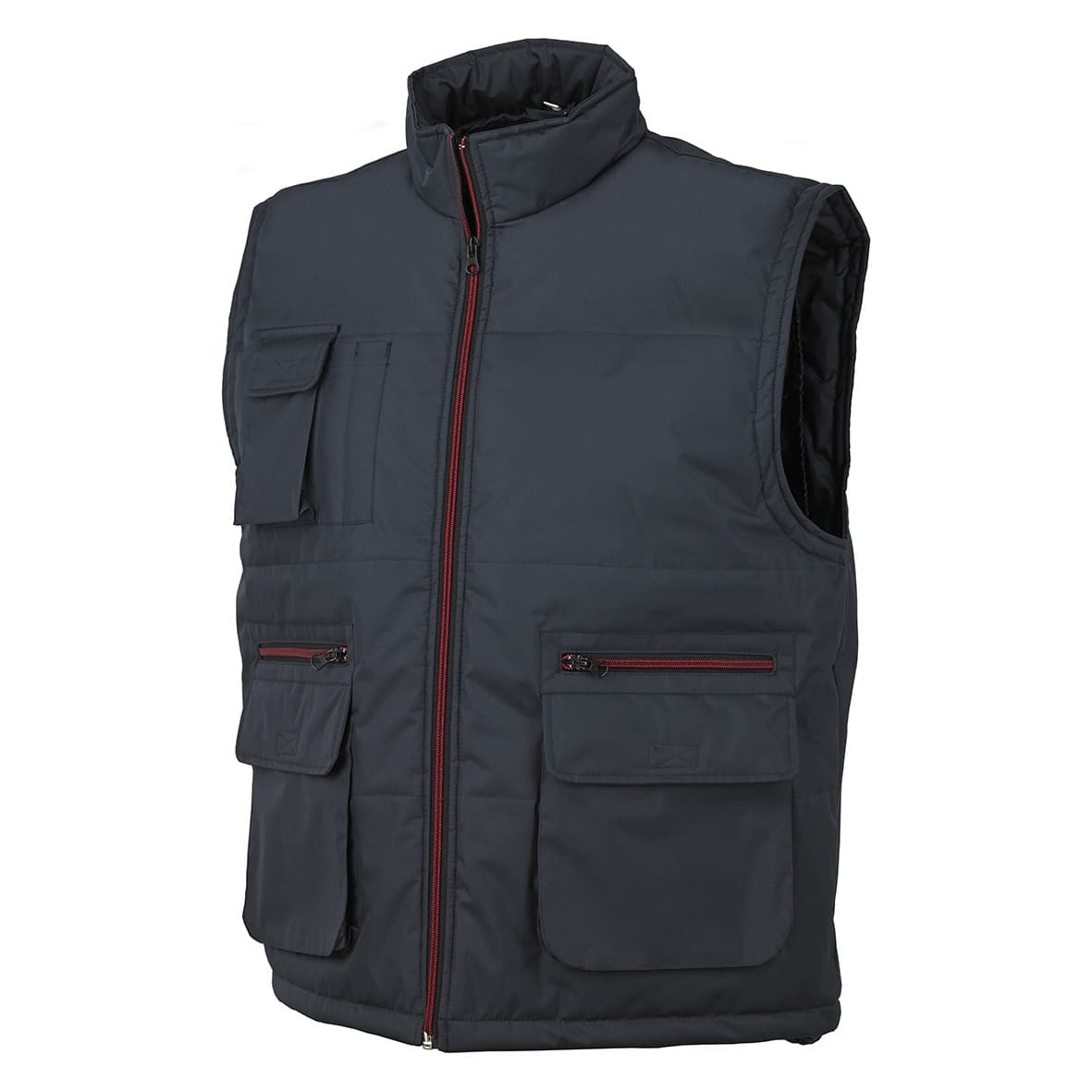 Gilet imbottito multitasche ISSA LINE - 04027 Ring