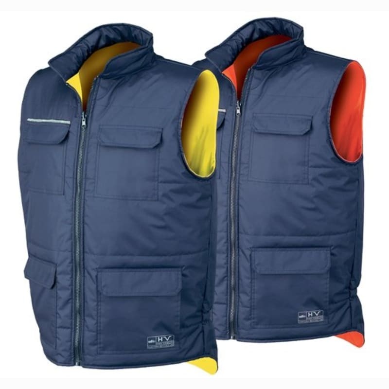 Gilet Reversibile alta visibilit� Revers ISSA LINE - 04069