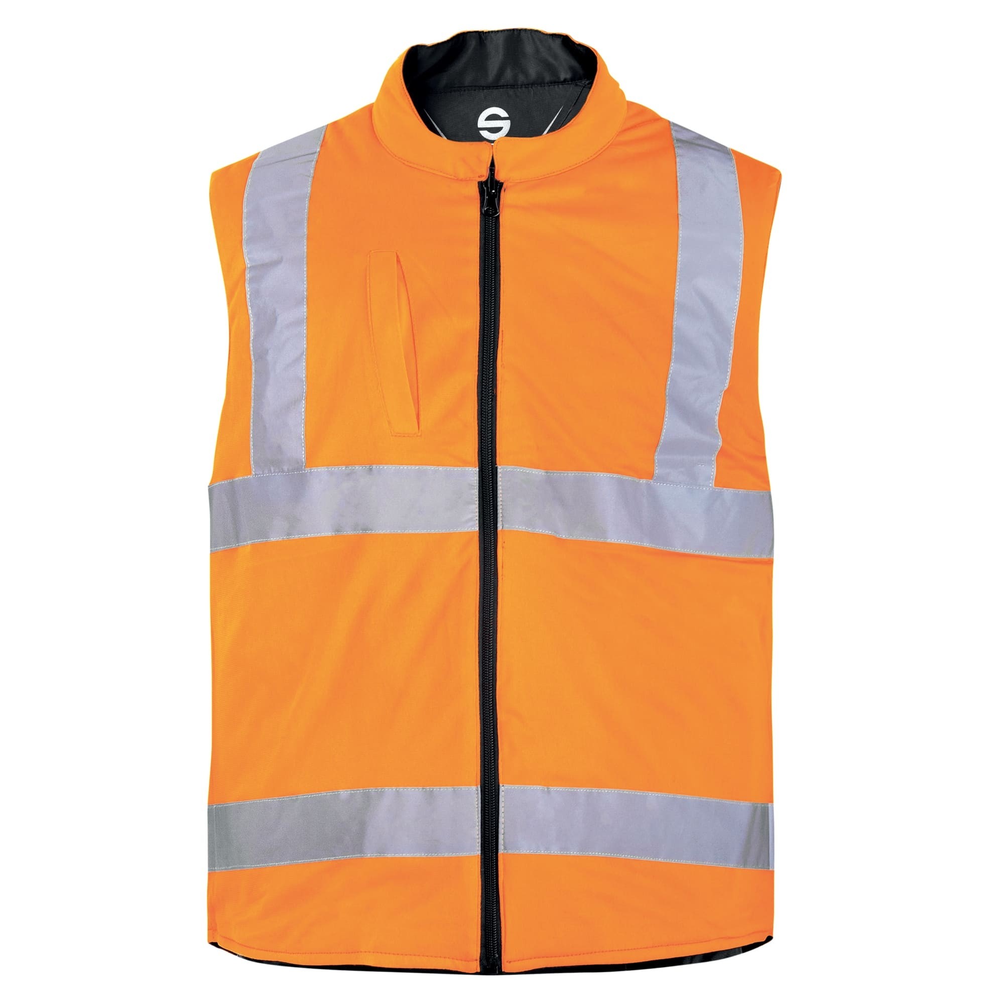 Gilet Reversibile Sparco ad Alta visibilit� Multitasche Imbottito - Reverside