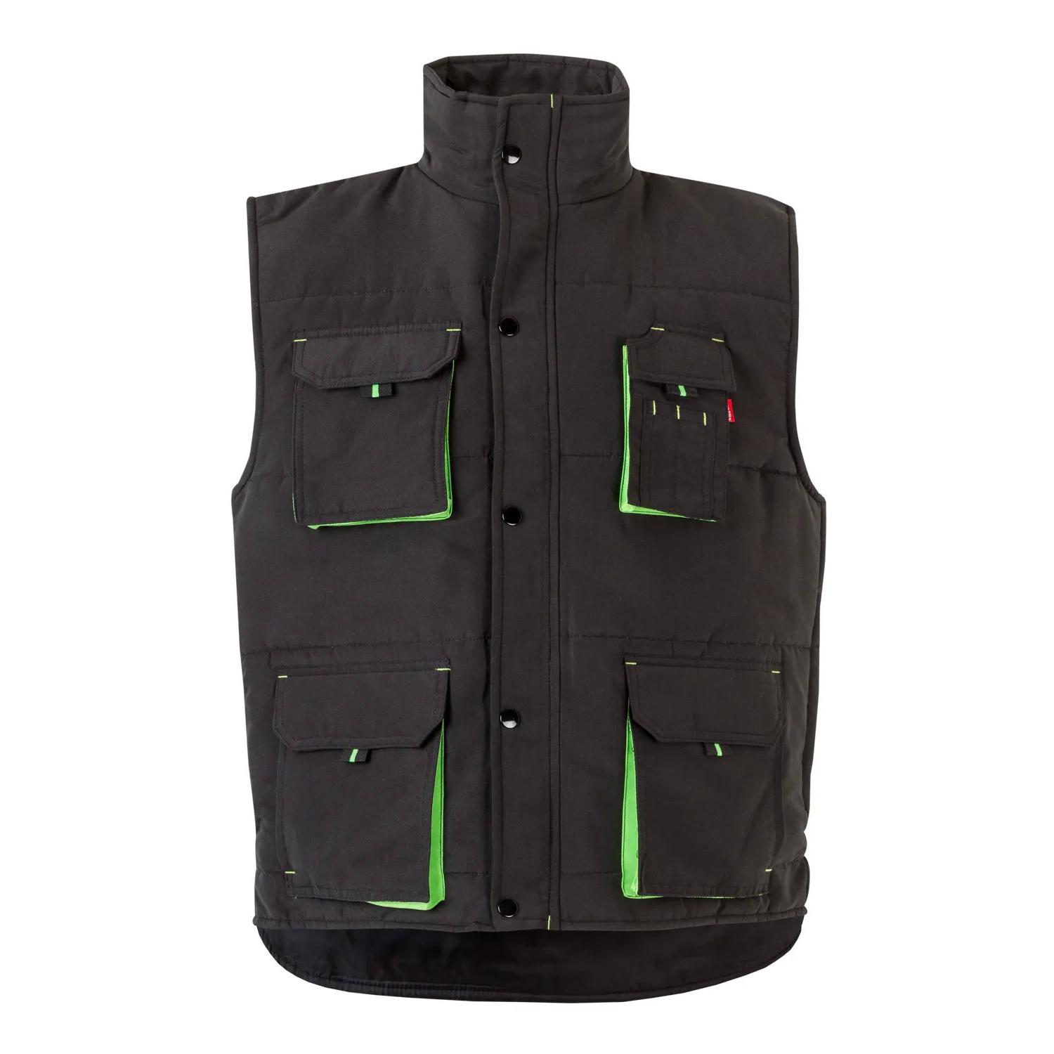 Gilet trapuntato bicolore da Lavoro Multitasche Velilla 205902