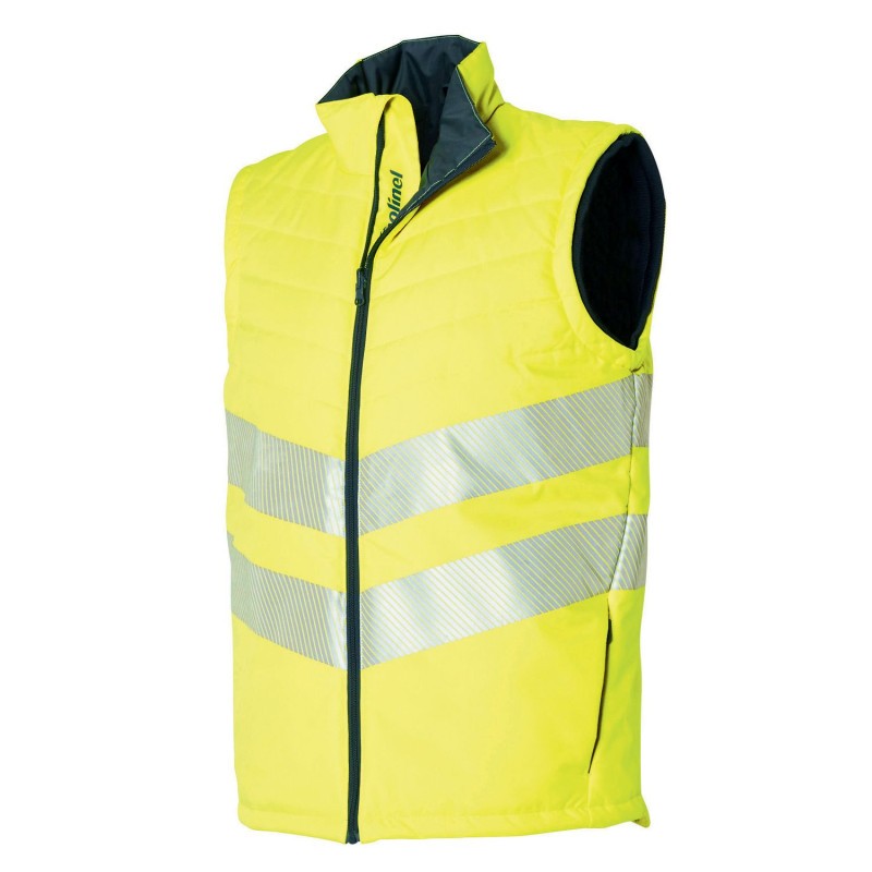 Gilet trapuntato da Lavoro Alta Visibilit� Multitasche Molinel Luklight 0516.9999.065