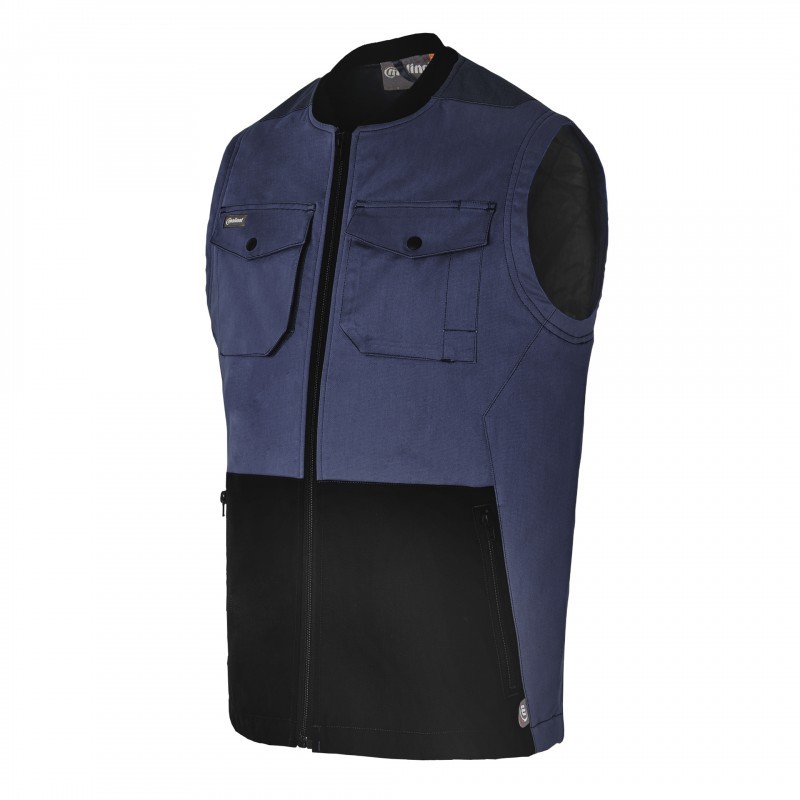 Gilet trapuntato da Lavoro Multitasche Molinel Overmax 1054.2668.027
