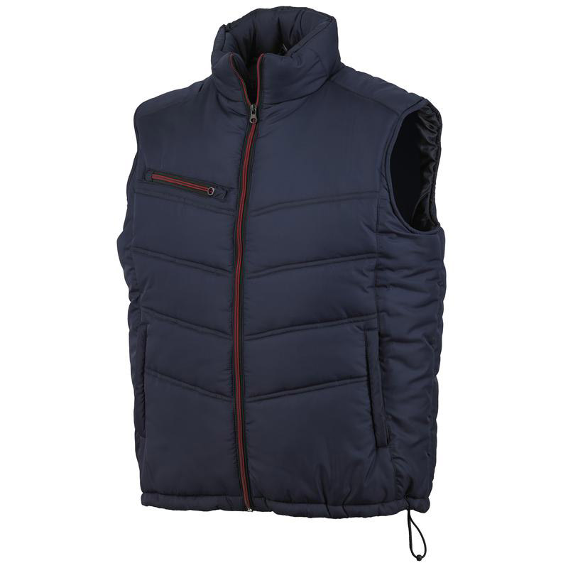 Gilet Trapuntato Montana - Grigio E Blu Issa 04000