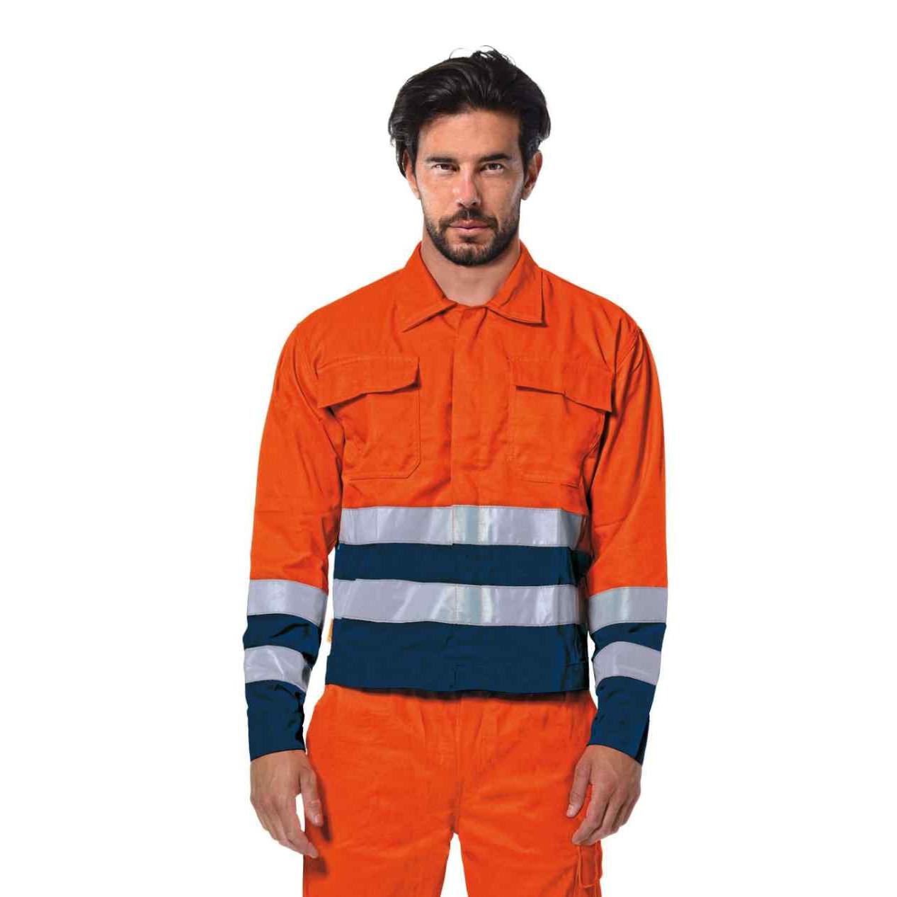 Giubbino da Lavoro multitasche estivo alta visibilit� Logica 847HVA-L