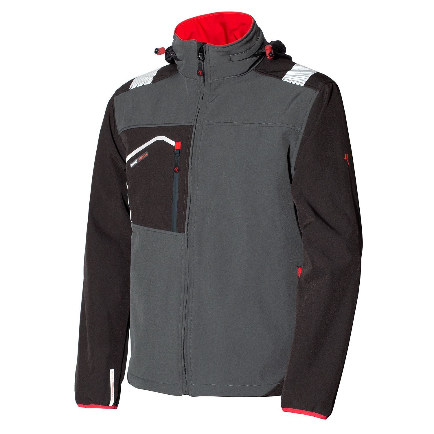 Giubbino da Lavoro Stretch Multitasche Softshell Issa Line Posh 04527B