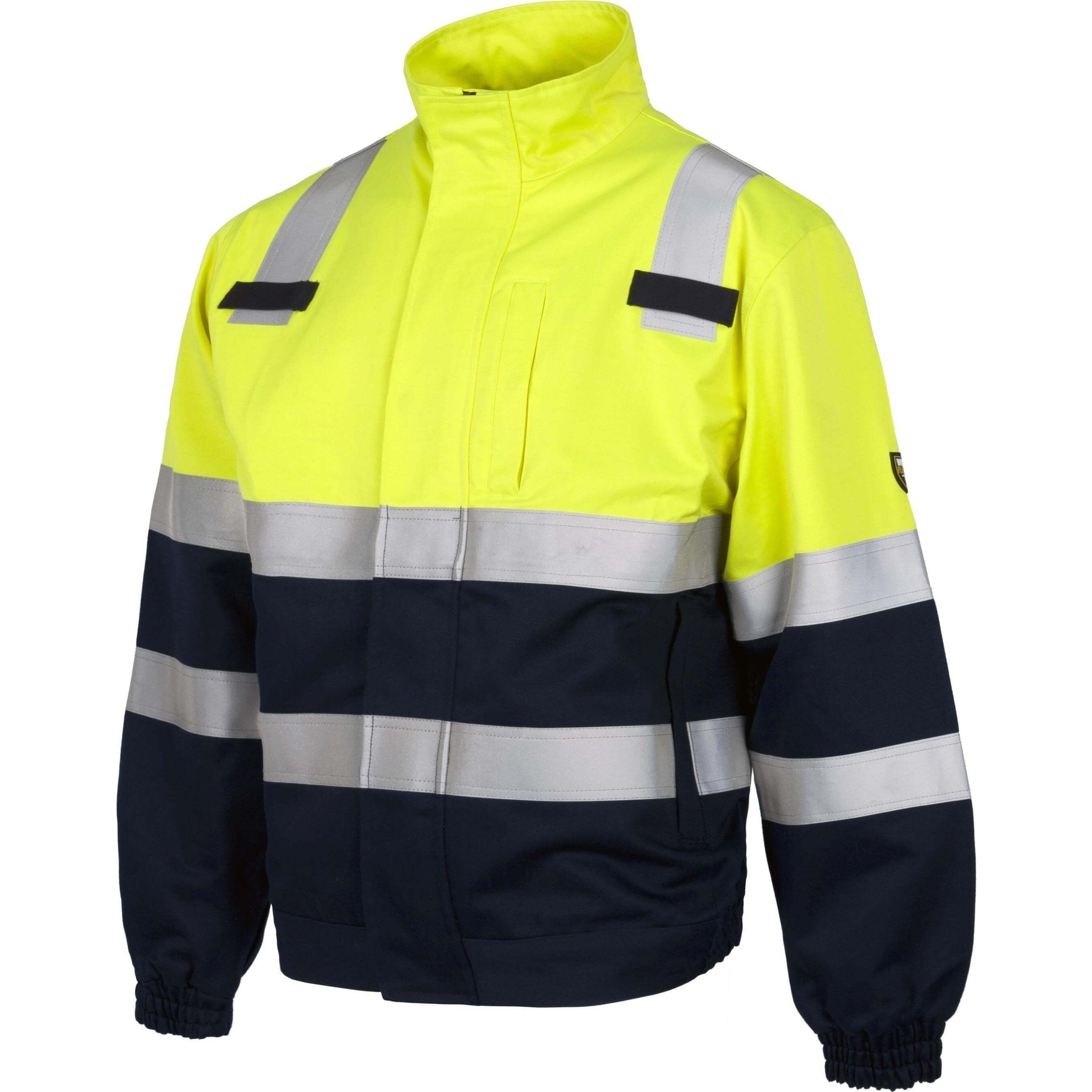 Giubbotto Alta Visibilit� Ignifugo Antistatico tessuto Modacrilico - Workteam B1191