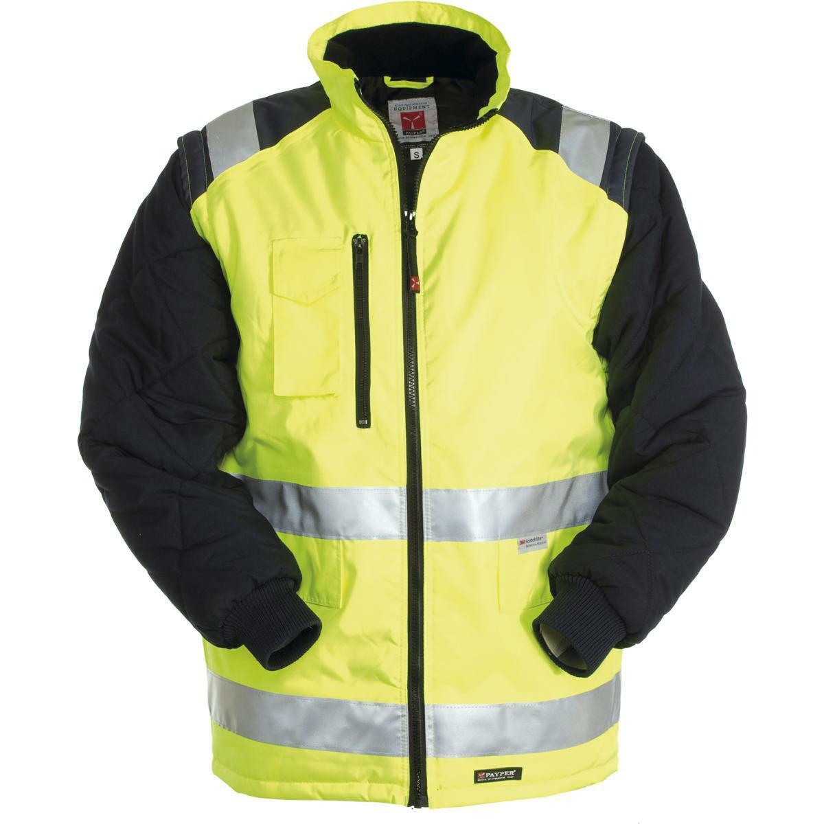 Giubbotto bicolore da lavoro Alta Visibilit� Multitasche Payper Hiway