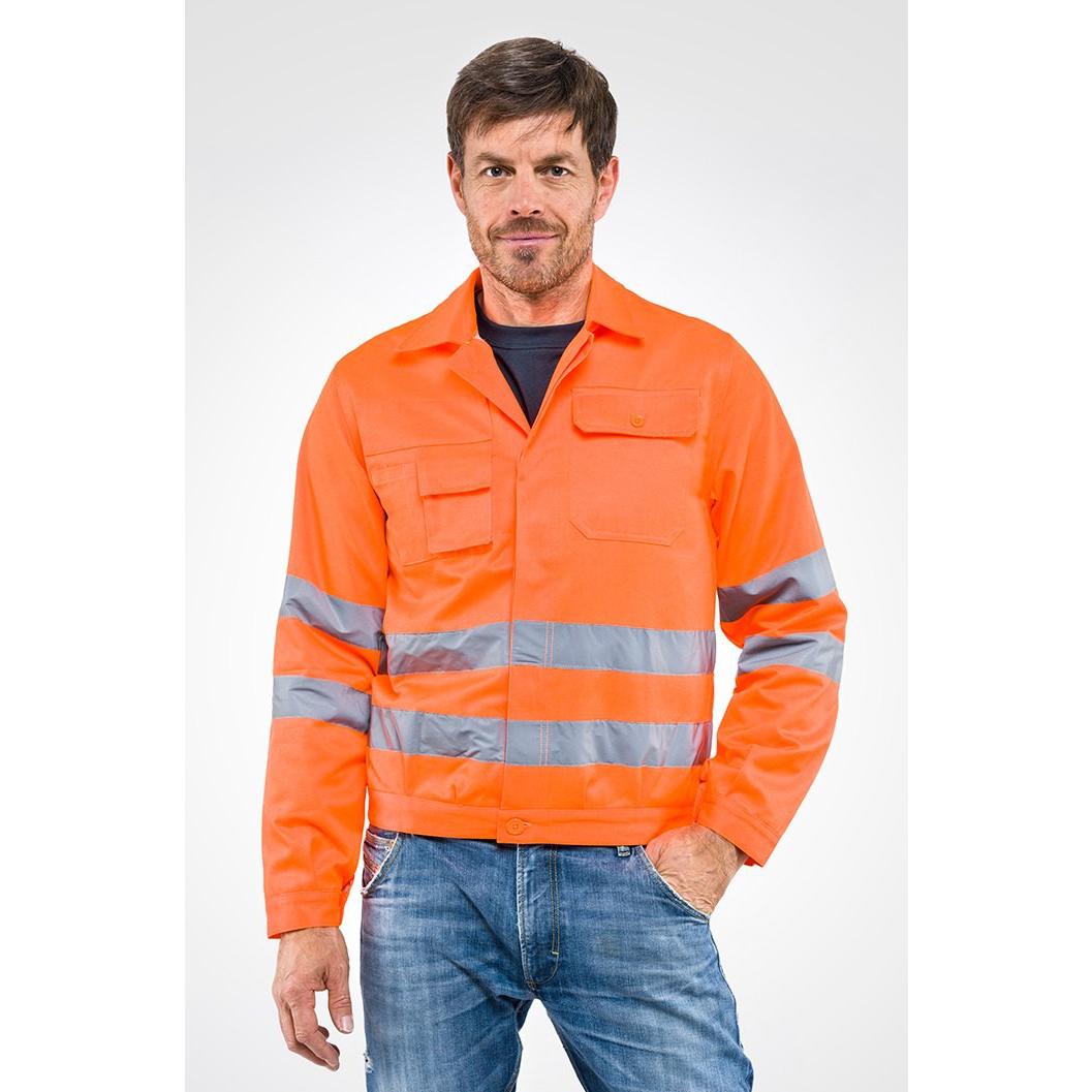 Giubbotto da Lavoro Alta Visibilit� Multitasche Invernale Sottozero Giubbetto Winter H.V. 2720WX