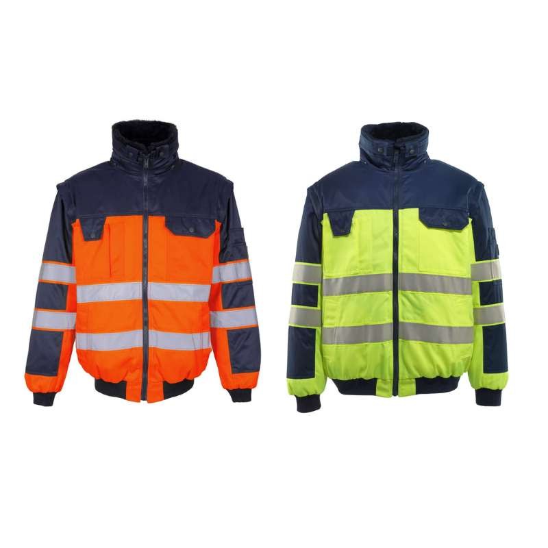 Giubbotto da Lavoro Alta Visibilit� Multitasche Livigno Mascot 00920-660