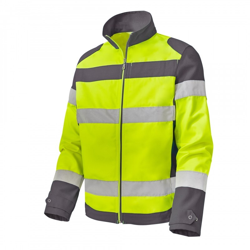 Giubbotto da Lavoro Alta Visibilit� Multitasche Molinel Fluopro FLUOBN72ASJ/MA