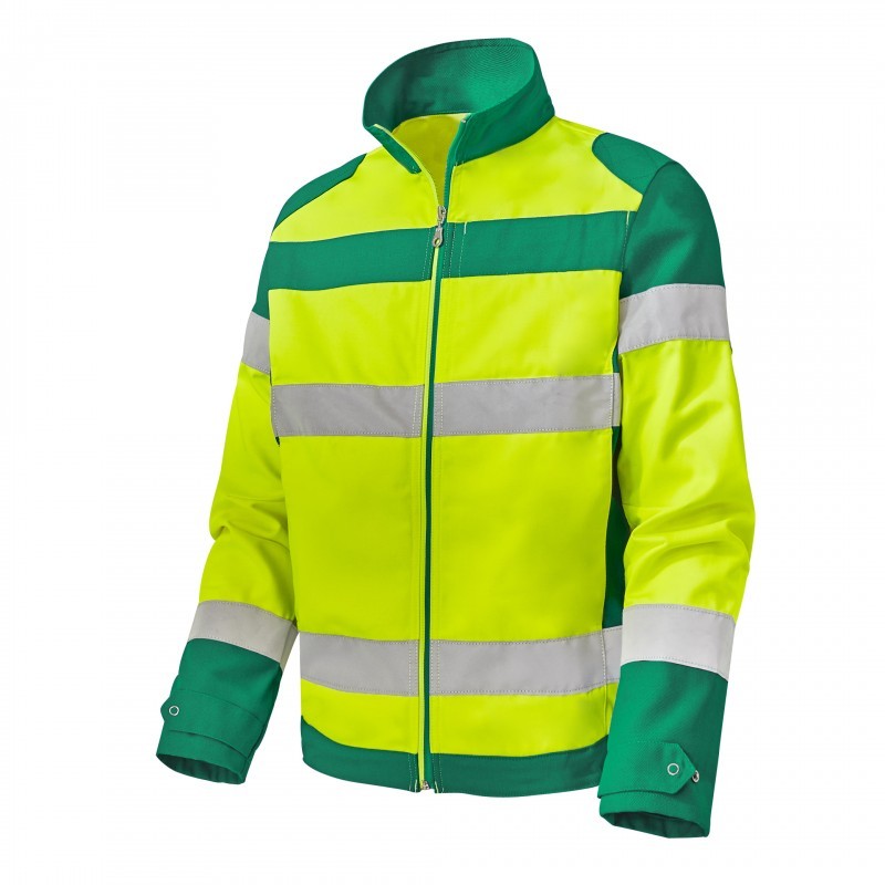 Giubbotto da Lavoro Alta Visibilit� Multitasche Molinel Fluopro FLUOBN72ASJ/MA