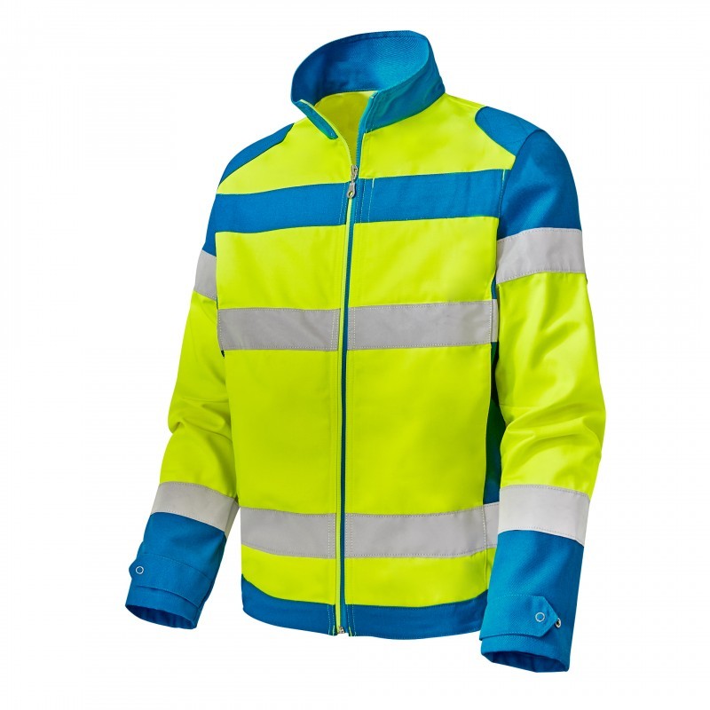 Giubbotto da Lavoro Alta Visibilit� Multitasche Molinel Fluopro FLUOBN72ASJ/MA