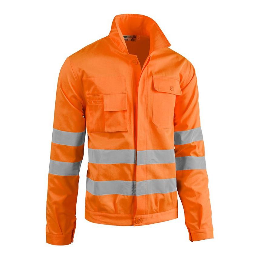 Giubbotto da Lavoro Alta Visibilit� Multitasche Sottozero Giubbetto H.V. 1720