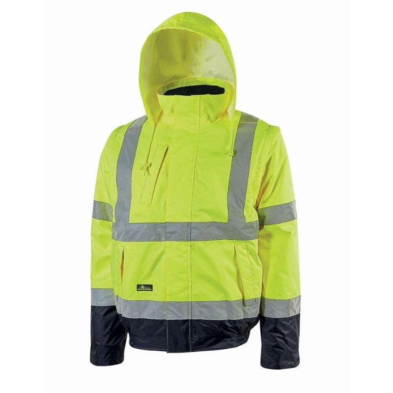 Giubbotto da Lavoro Alta Visibilit� Multitasche U-Power Crafty HL158YF