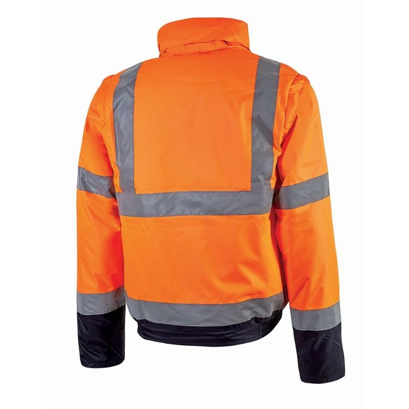 Giubbotto da Lavoro Alta Visibilit� Multitasche U-Power Crafty HL158YF