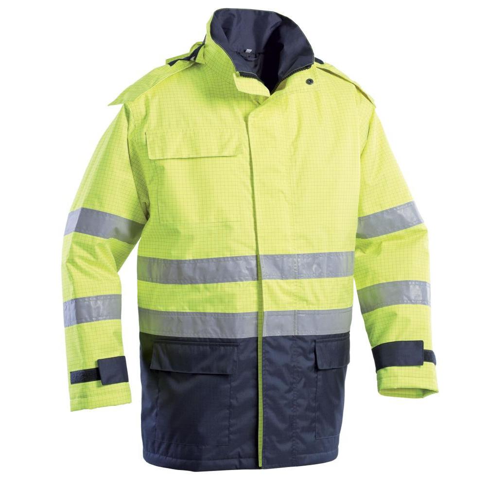 Giubbotto da Lavoro Alta visibilit� Pentavalente ignifugo, antistatico ,antiacido P&P Loyal GGX61 308