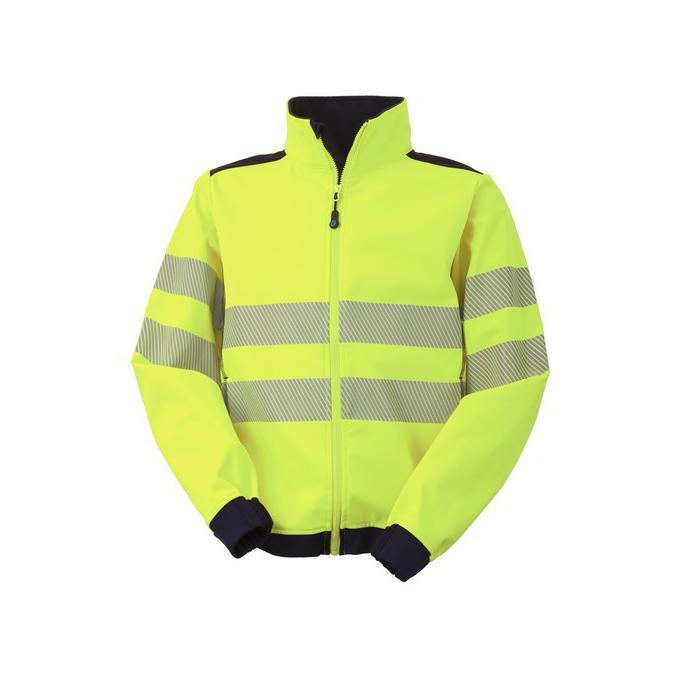 Giubbotto da Lavoro Alta Visibilit� Stretch Rossini Softshell Hi-Vis HH236