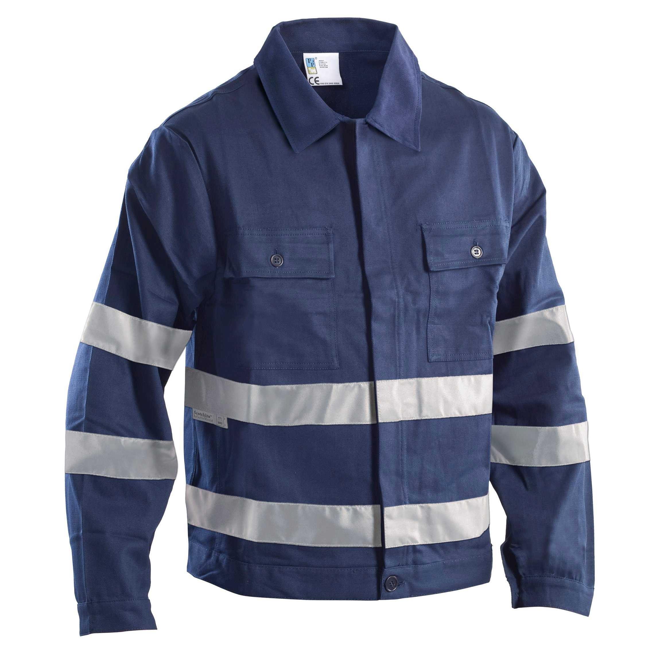 Giubbotto da lavoro Flash 100 % cotone massaua P&P Loyal STX49 101