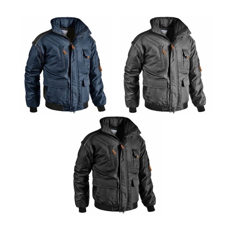 Giubbotto da Lavoro Multitasche Sottozero maniche staccabili Madrid 9841