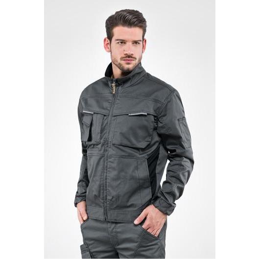 Giubbotto da Lavoro Multitasche Stretch Sottozero Smoke JT740G