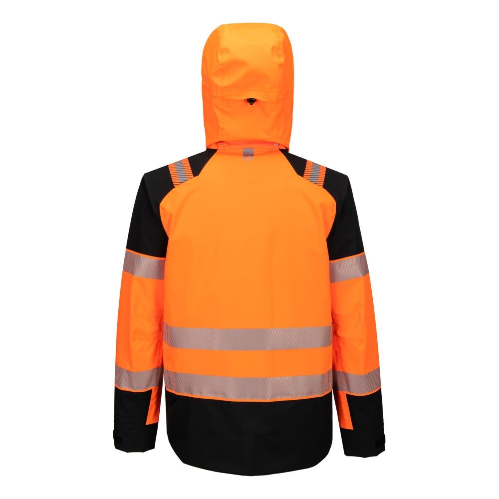 Giubbotto da Lavoro Portwest Alta Visibilit� T166 PW3 Hi-Vis Multitasche Impermeabile Stretch