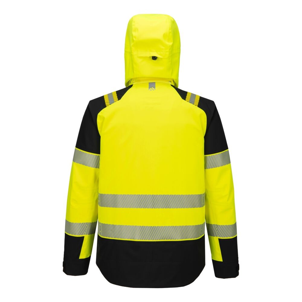 Giubbotto da Lavoro Portwest Alta Visibilit� T166 PW3 Hi-Vis Multitasche Impermeabile Stretch