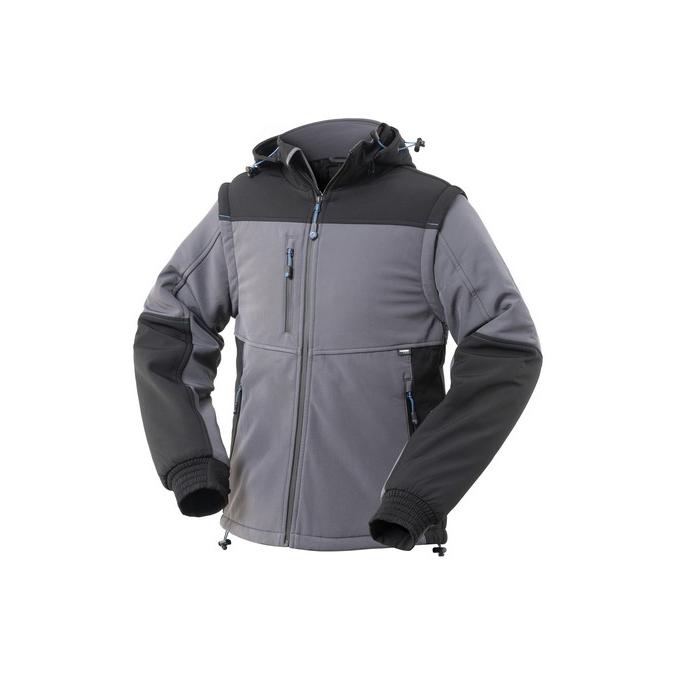 Giubbotto da Lavoro Rossini Maniche Staccabili Softshell Siberia HH671