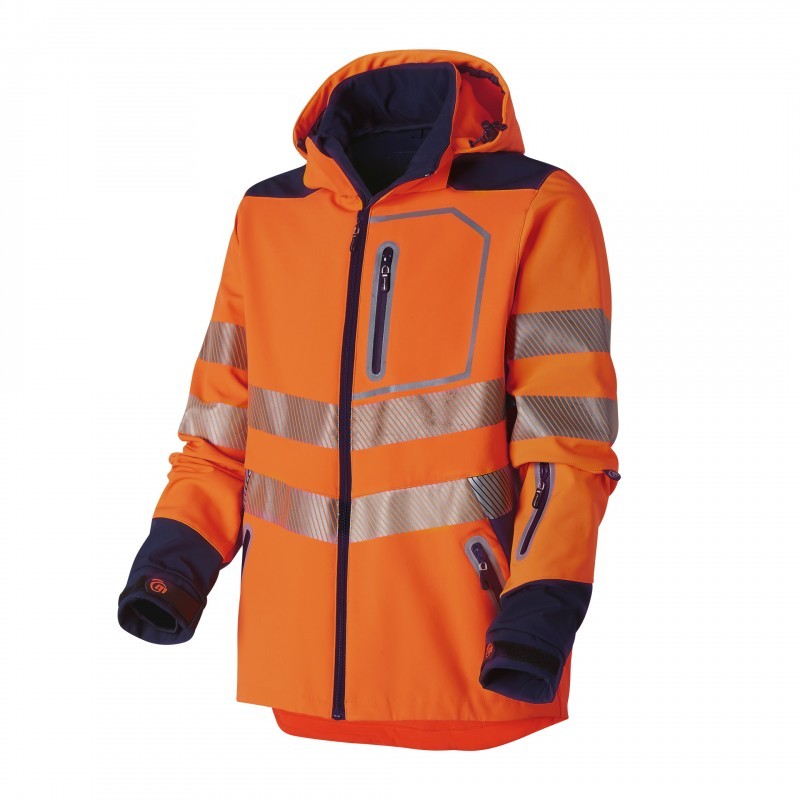 Giubbotto da Lavoro Softshell Alta Visibilit� Multitasche Molinel Luklight 0514.9999.065