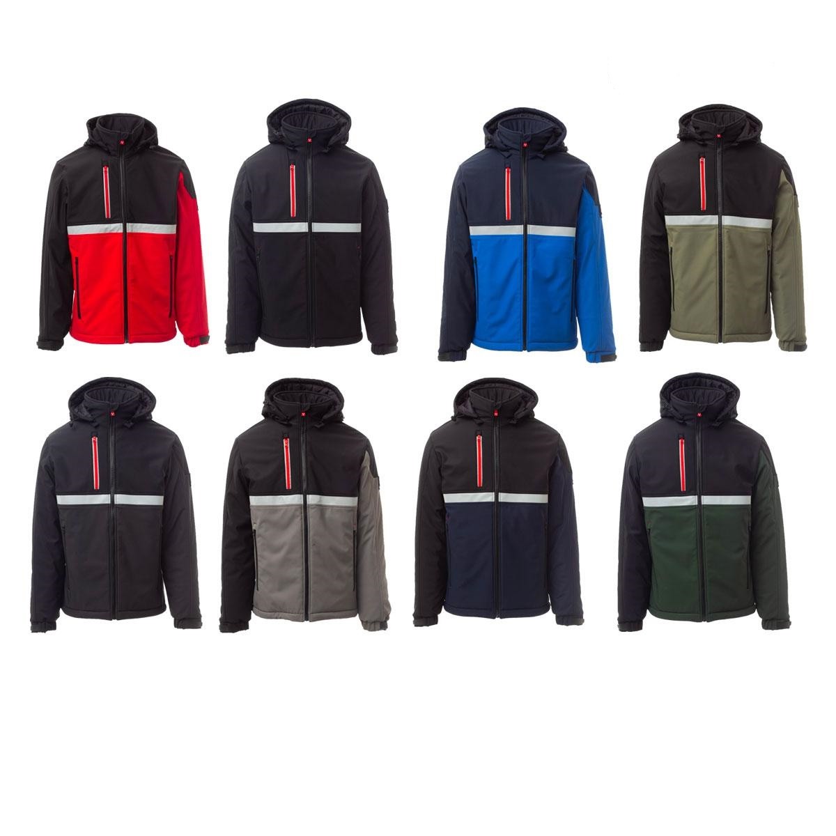 Giubbotto da Lavoro Softshell Stretch Multitasche Payper Wise Lite Pad AY 7655