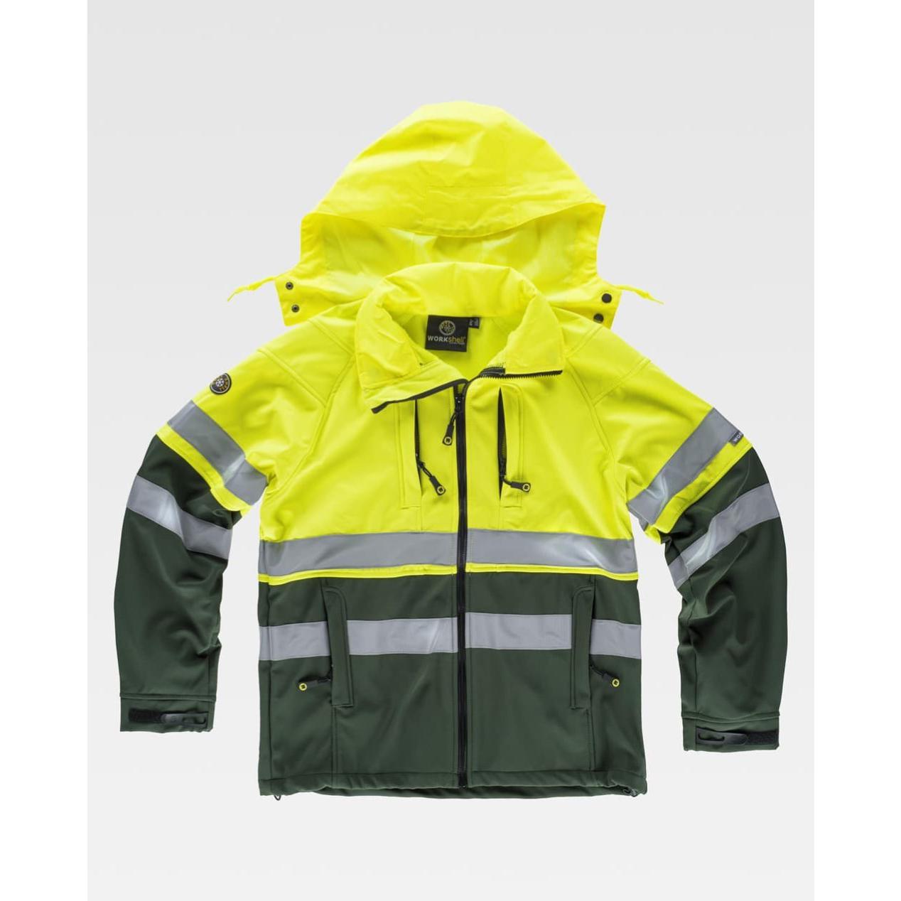 Giubbotto da Lavoro Workshell Stretch Alta Visibilit� S9525 - Workteam