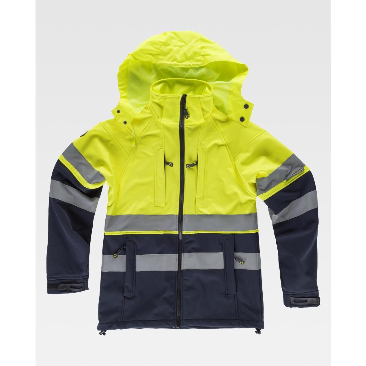 Giubbotto da Lavoro Workshell Stretch Alta Visibilit� S9525 - Workteam