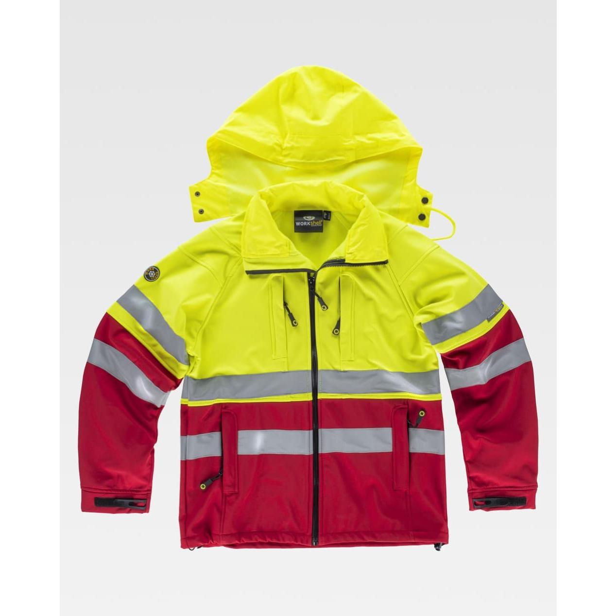 Giubbotto da Lavoro Workshell Stretch Alta Visibilit� S9525 - Workteam