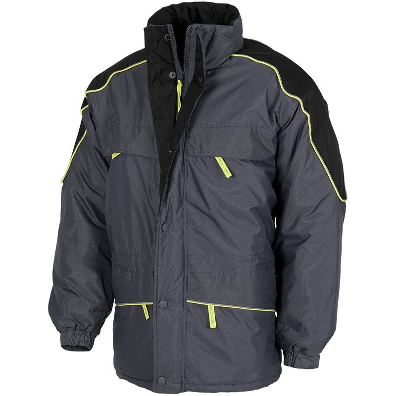 Giubbotto imbottito multitasche con dettagli riflettenti - Workteam