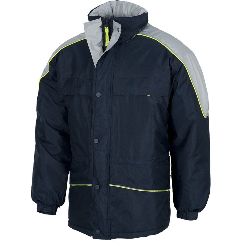 Giubbotto imbottito multitasche con dettagli riflettenti - Workteam