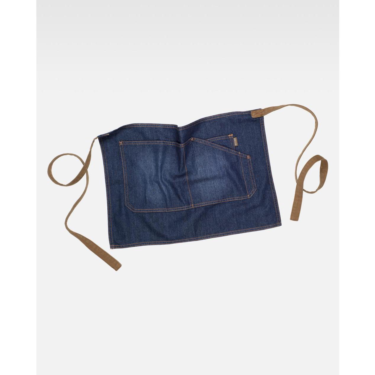 Grambiule da Lavoro Workteam Jeans Corto M711