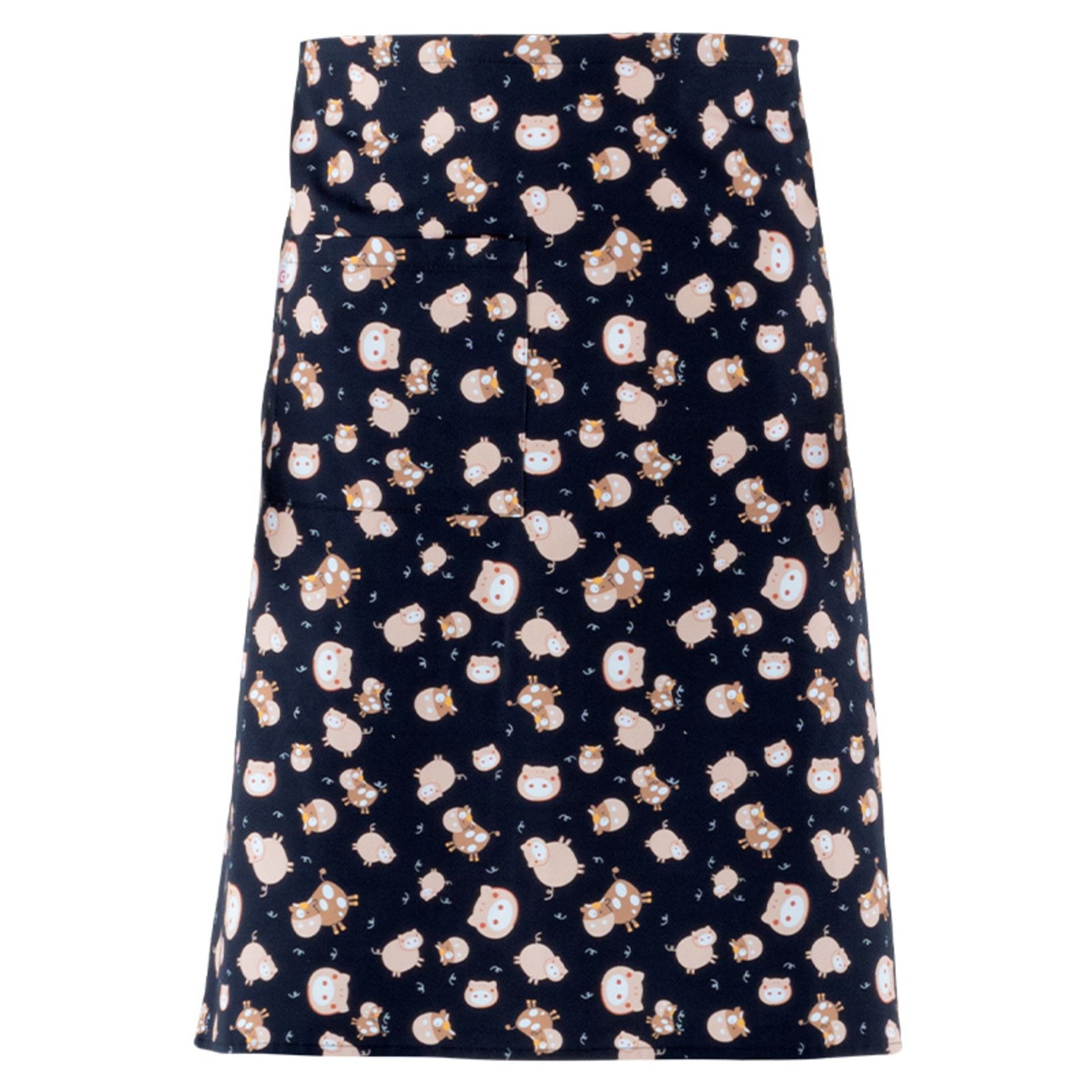 Grembiule corto da Lavoro Unisex 100% Cotone Giblor's Zagabria 22P08H480