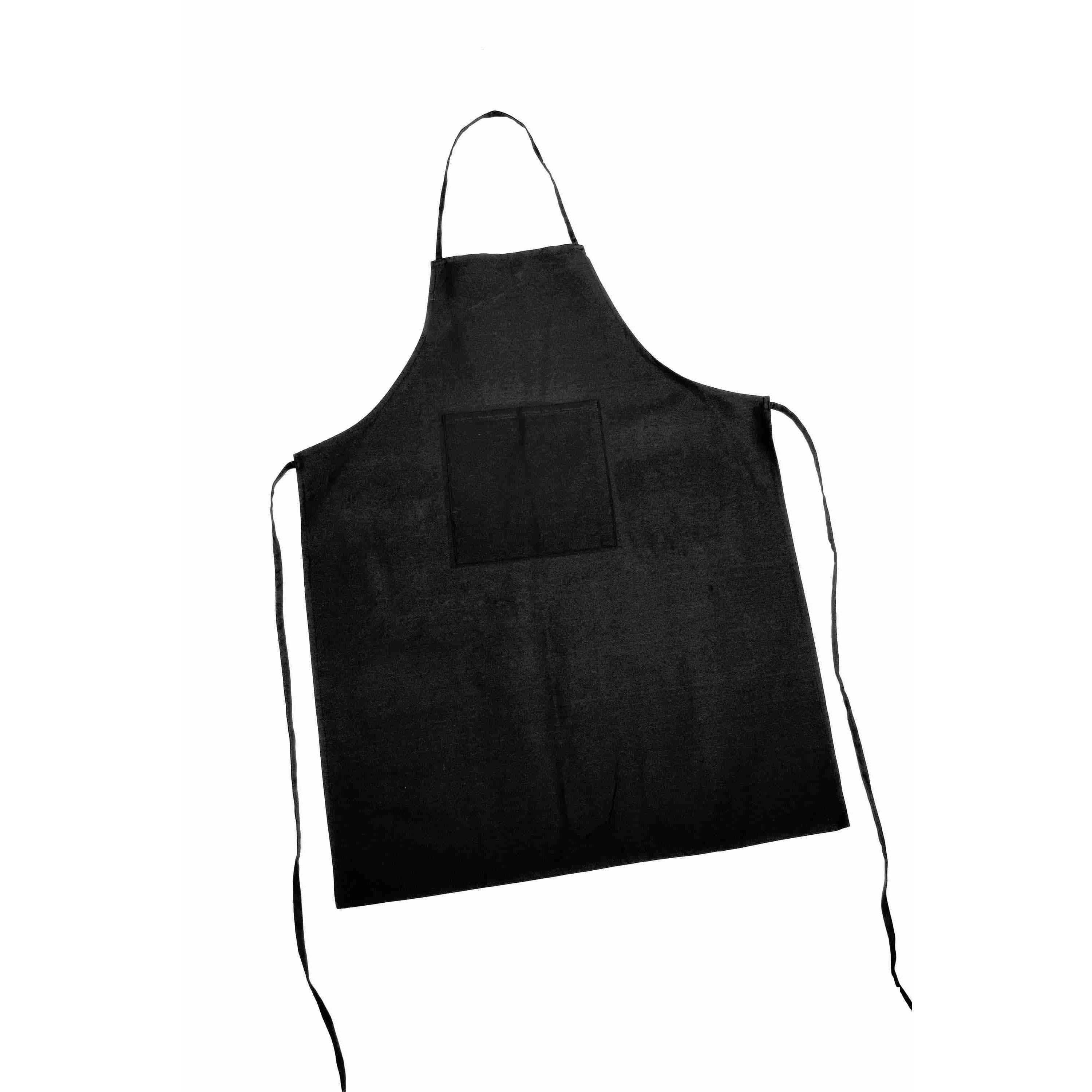 Grembiule da lavoro 100% cotone 70X90 con tasca Logica 55NERO