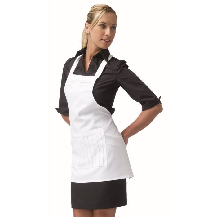 Grembiule donna Michela Horeca Siggi con pettorina e taschino - 28PZ0189/00-0111