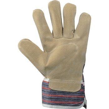 Guanti da lavoro in Pelle crosta suina e tela - 88 PBS+FODERA