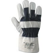 Guanti da lavoro in Pelle fiore bovino e tela - 015/B